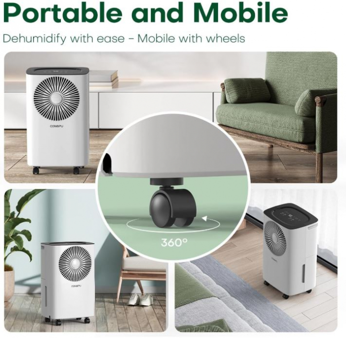 Dezumidificator CONOPU D020R2EC, 12 L/zi [11]