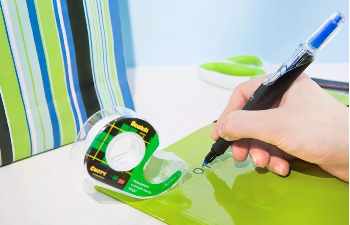 Dispenser birou banda adeziva Scotch C38 19 mm x 33 m, Magic Tape, Negru [5]