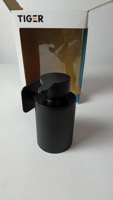 Dispenser sapun lichid Tiger, 180 ml, oțel inoxidabil, acoperit cu pulbere neagră [4]