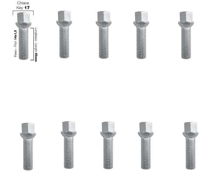Distanțiere roți Simoni Racing DR096/B15 15mm cu șuruburi pentru jante originale [4]
