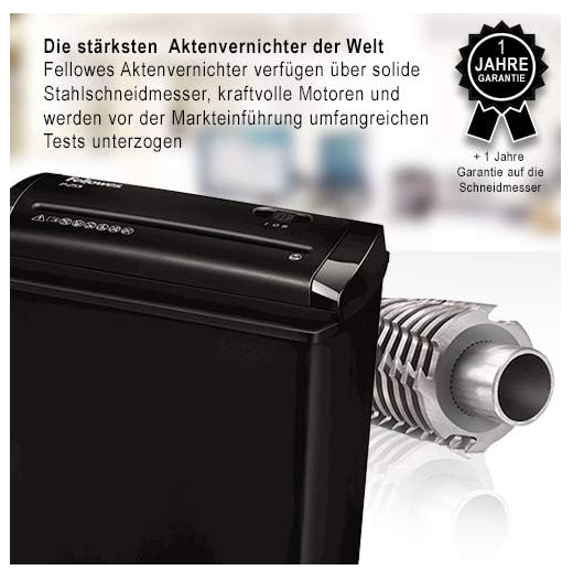 Distrugator de documente Fellowes PowerShred P-25s Strip Cut, 11L [6]