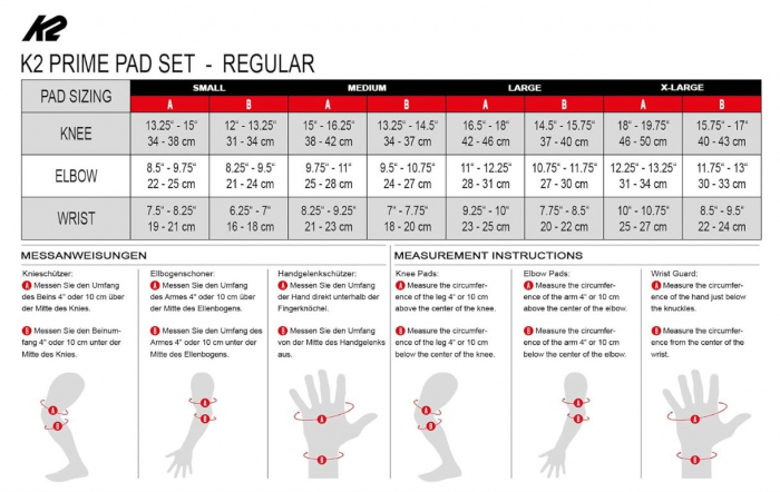 Echipament de protectie pentru role K2 Prime, pentru adulti, marime L [4]