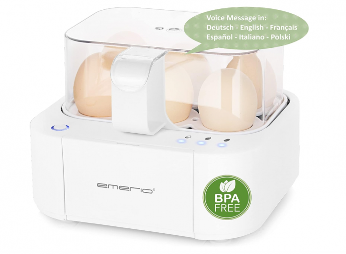 EMERIO Aparat de gătit ouă, cu trei niveluri [1]