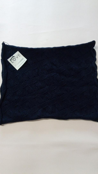 Esarfa pentru barbati Love Cashmere, 100% Caşmir, bleumarin [2]