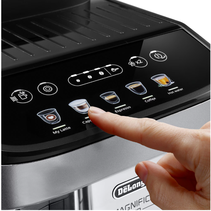 Espressor automat De'Longhi Magnifica Evo ECAM 290.61.SB, 1450W, Negru/argintiu [8]