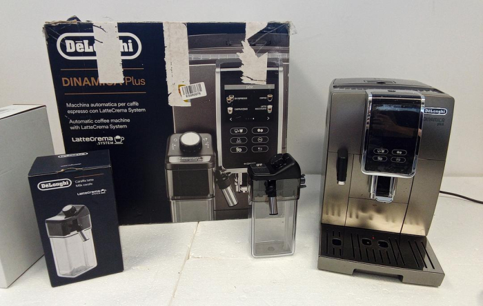 Espressor automat DELONGHI Dinamica Plus ECAM.370.95.T, 1.8l, 1450W, 19 bar, argintiu [2]