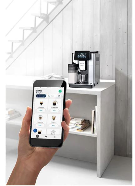 Espressor automat DELONGHI PrimaDonna Soul ECAM610.55.SB, 2.2l, 1450W, 19 bar [11]