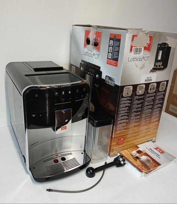 Espressor Automat Melitta Barista T Smart F830-101, 1450 W, Argintiu [3]