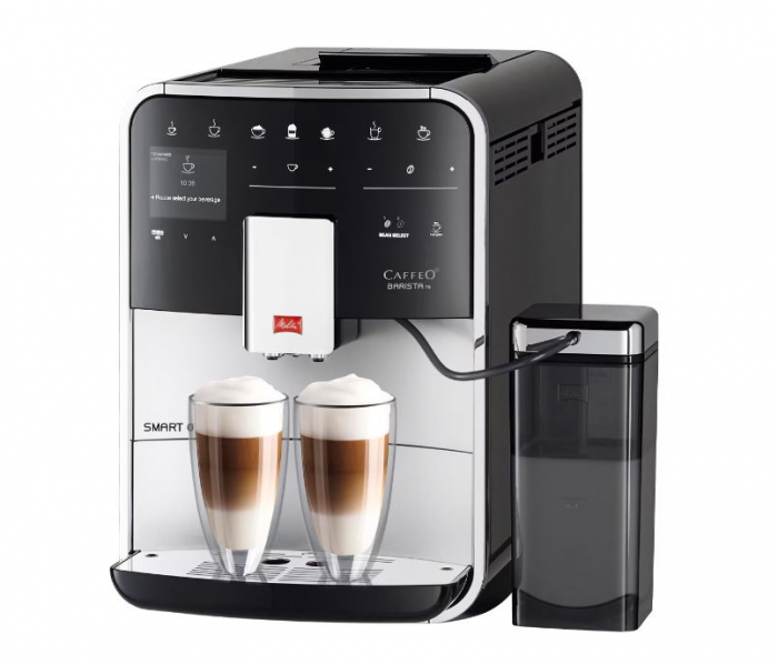 Espressor Automat Melitta Barista TS Smart SST F860-100, 1450W, Argintiu/Negru [2]