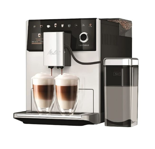 Espressor automat Melitta Latte Select F630-211, 1400W, 15 bari, Argintiu [3]