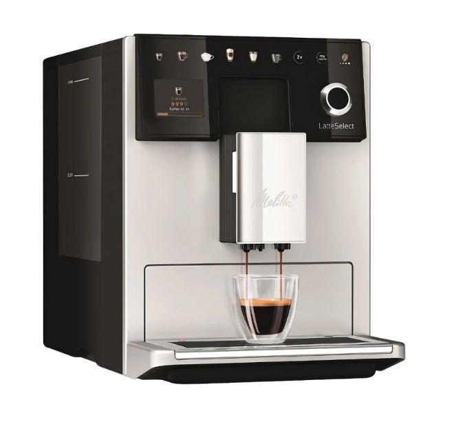 Espressor automat Melitta Latte Select F630-211, 1400W, 15 bari, Argintiu [2]