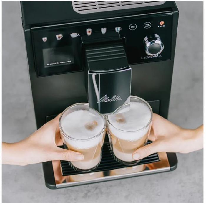 Espressor automat Melitta Latte Select F630-212, 1400W, Negru [5]