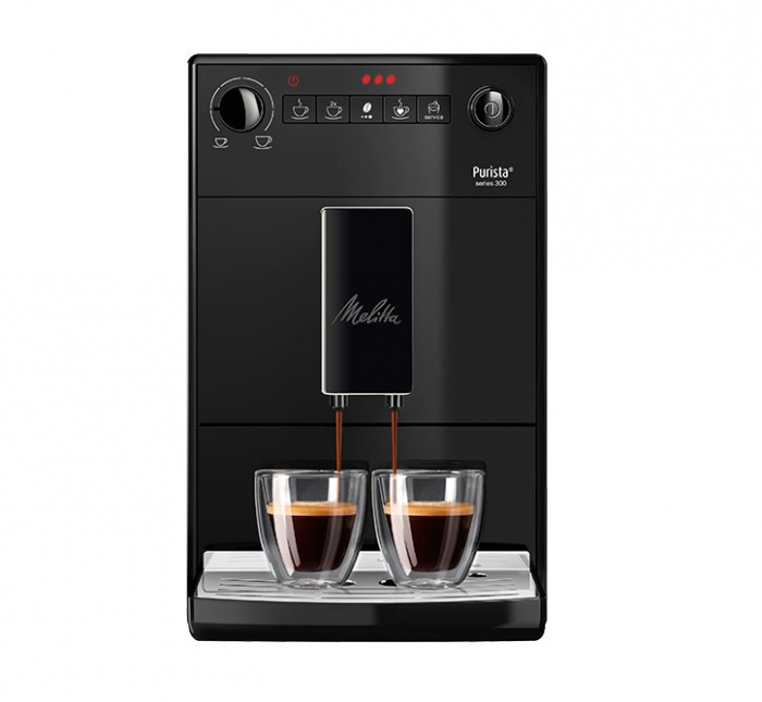 Espressor Automat Melitta Purista F230-002, 15 bari, 1450 W, Negru [1]