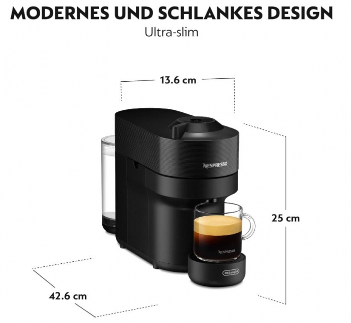 Espressor capsule Nespresso De'Longhi ENV90.B Vertuo Pop [11]