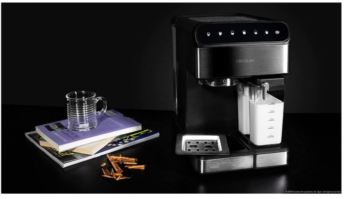 Espressor de Cafea Cecotec Touch Serie Nera, 1.4 l, 1350 W, 20 bar [7]