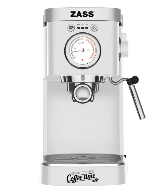 Espressor de cafea Zass ZEM 08, presiune 20 bari, rezervor 1,2L detasabil [2]
