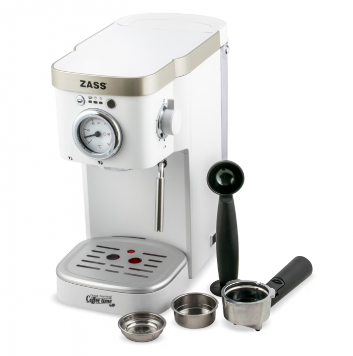 Espressor de cafea Zass ZEM 08, presiune 20 bari, rezervor 1,2L detasabil [7]