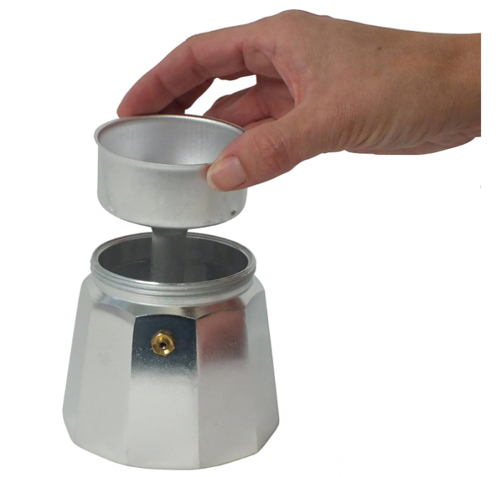 Espressor Kela, pentru 3 cesti, aluminiu, 150 ml [3]