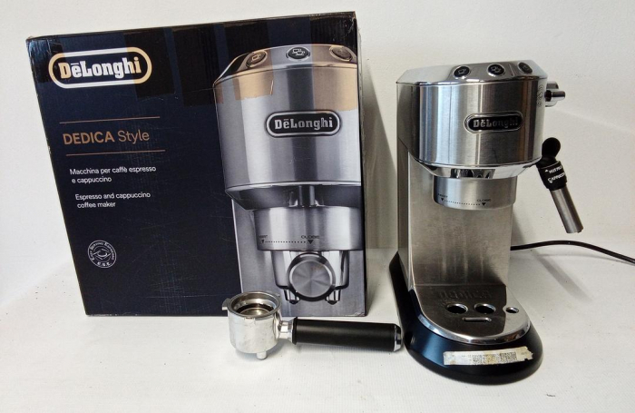 Espressor manual DELONGHI Dedica Style EC 685.M, 1.1l, 1350W, 15 bar, sistemul Cappuccino [2]