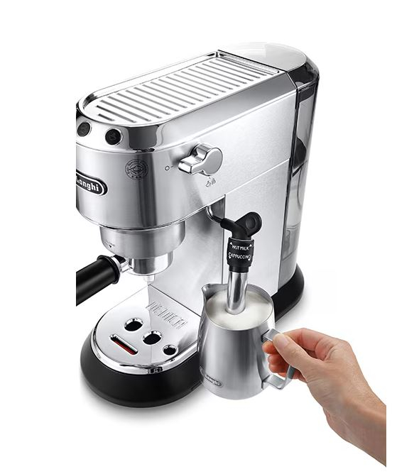 Espressor manual DELONGHI Dedica Style EC 685.M, 1.1l, 1350W, 15 bar, sistemul Cappuccino [11]