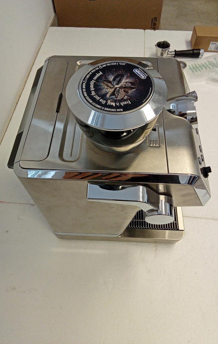 Espressor manual DeLonghi La Specialista Prestigio EC 9355.M, 1450 W, 19 bari, Argintiu [9]