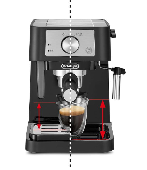 Espressor manual DELONGHI Stilosa EC260.BK, 1L, 1100W, 15 bar, negru [8]