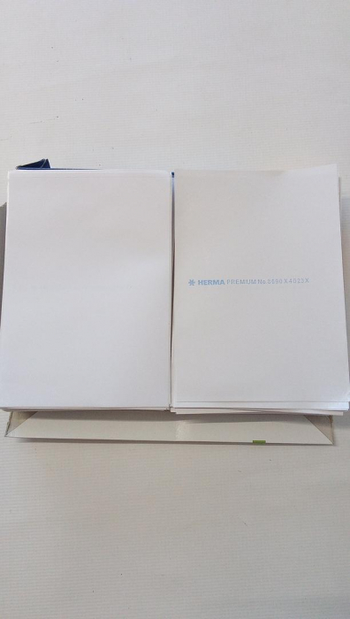 Etichete autoadezive A5, Herma, 148,5 x 205 mm, 400 bucati, Alb [2]