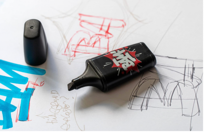 Evidențiator, Highlighter STABILO BOSS MINI by Snooze One, Pachet de 9, Negru [5]