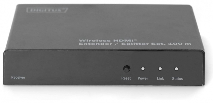 Extender HDMI wireless / Splitter HDMI (1:4) DIGITUS DS-55315, Full HD 1080p 60Hz 80m, Unitate receptor pentru DS-55314 [7]