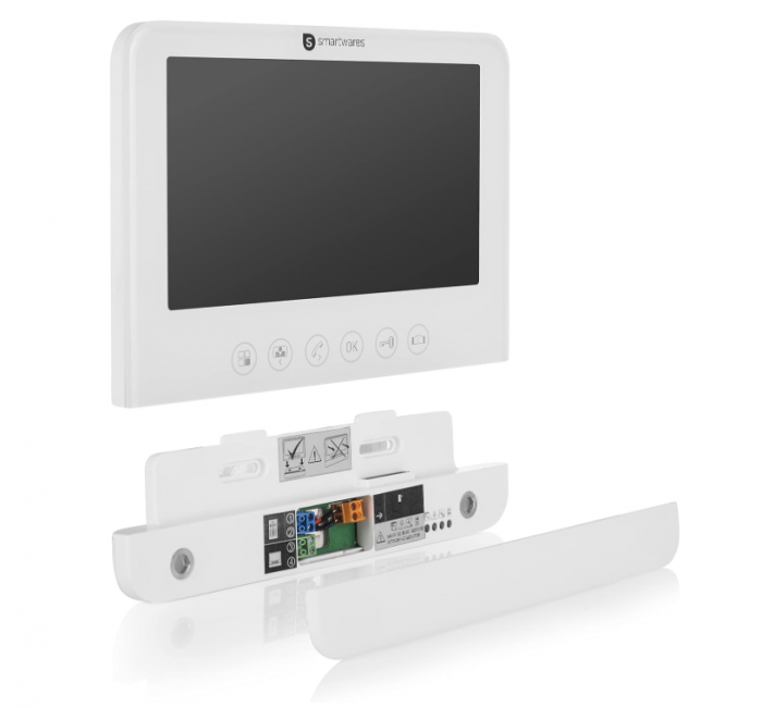 Extensie monitor de interfon video Smartwares pentru DIC-22212 și DIC-22222, 720p HD, 17.8 cm [5]