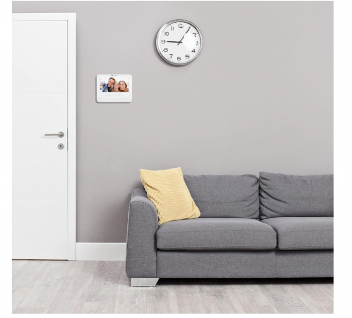 Extensie monitor de interfon video Smartwares pentru DIC-22212 și DIC-22222, 720p HD, 17.8 cm [9]