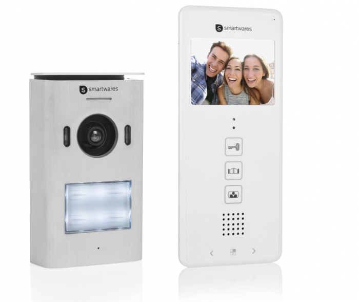 Extensie monitor de interfon video Smartwares pentru DIC-22212 și DIC-22222, 720p HD, 17.8 cm [10]