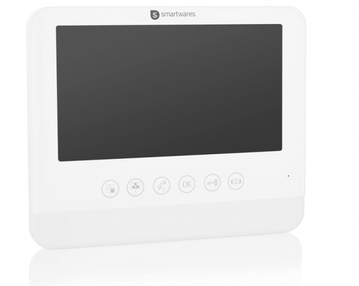 Extensie monitor de interfon video Smartwares pentru DIC-22212 și DIC-22222, 720p HD, 17.8 cm [4]