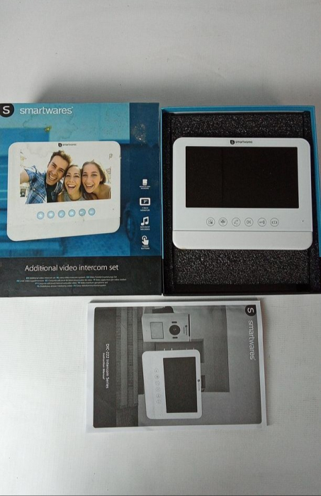Extensie monitor de interfon video Smartwares pentru DIC-22212 și DIC-22222, 720p HD, 17.8 cm [3]