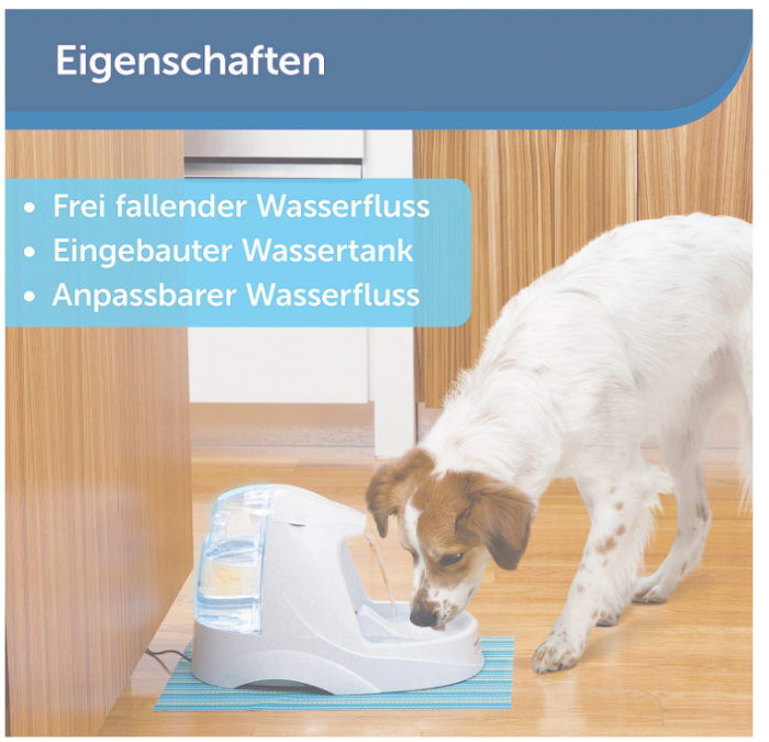 Fântână de apă PetSafe Drinkwell Platinum cu debit reglabil 5L [3]