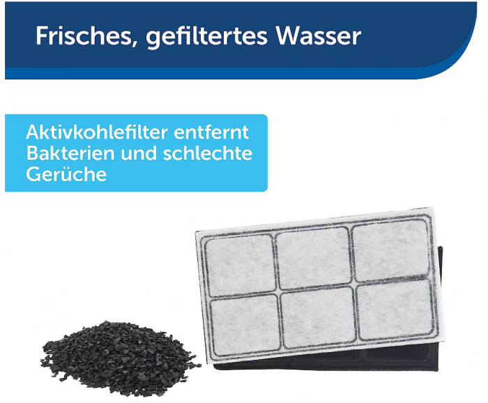 Fântână de apă PetSafe Drinkwell Platinum cu debit reglabil 5L [4]