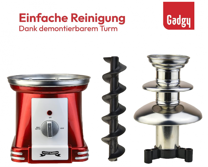 Fântână de ciocolată Gadgy cu 3 etaje, 90 W [4]