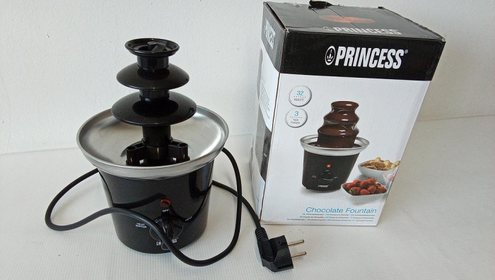 Fântână de ciocolată Princess 292994, 0,4 L, 32 W, negru [2]