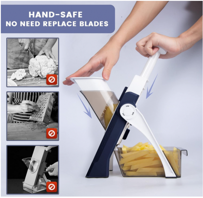 Feliator SUPMAKIN, Mașină de tăiat/tocat/feliat, 1-8 mm [3]