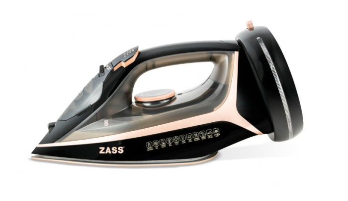 Fier de calcat cu abur 2 in 1 Zass A 20, 2600W, Jet de abur 140 g/min, talpa ceramica, rezervor apa 300 ml [5]