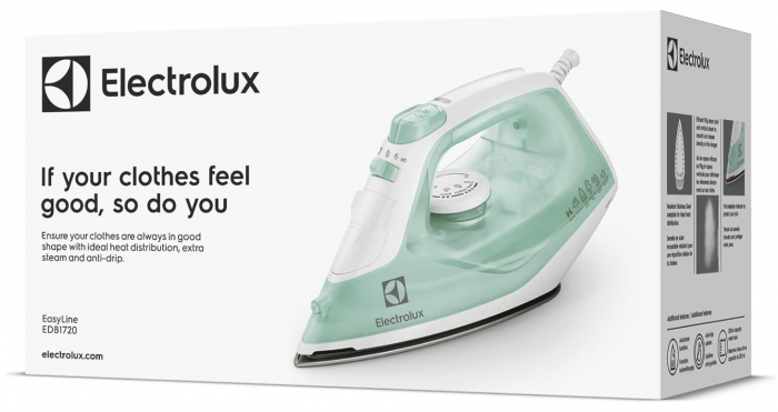 Fier de călcat cu abur Electrolux EDB1720, 2200 W, 0.25 L [3]