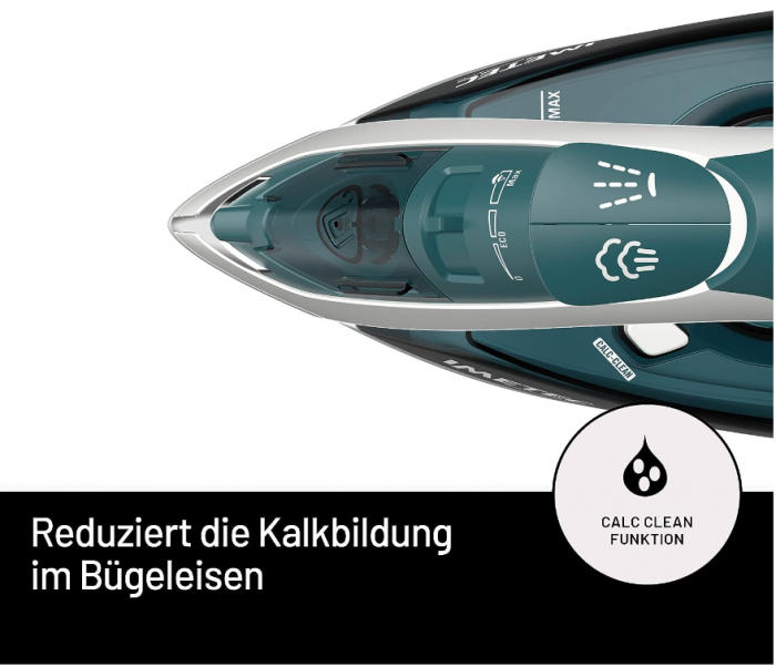 Fier de călcat cu abur Imetec Zerocalc Z1 2500, Tehnologie anticalcar 2200 W [4]