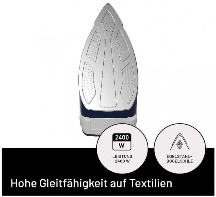 Fier de calcat cu abur Imetec Zerocalc Z3 3500, Tehnologie anticalcar, 2400 W [3]