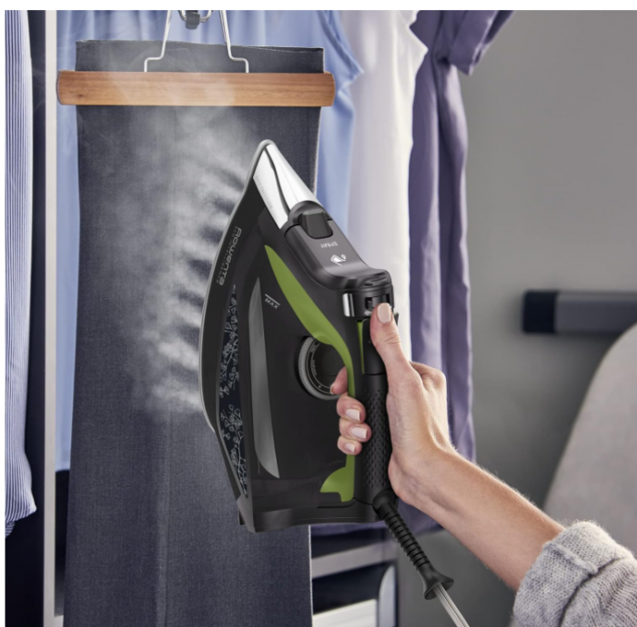 Fier de călcat cu abur Rowenta DW6330D1 Eco Intelligence, 2500 W, 1 litru, negru/verde [7]