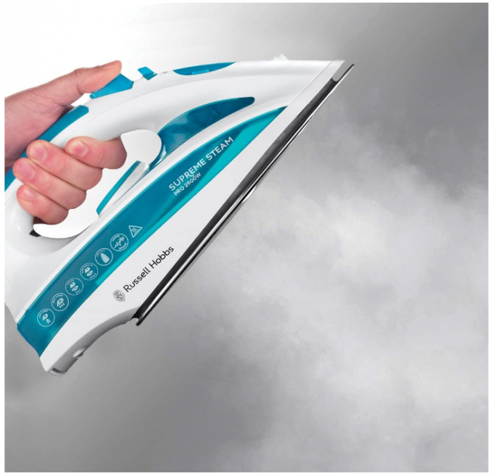Fier de călcat cu abur Russell Hobbs, 2600 W,  210 g/min, 300 ml, Anti-calcar, 20562-56 [7]