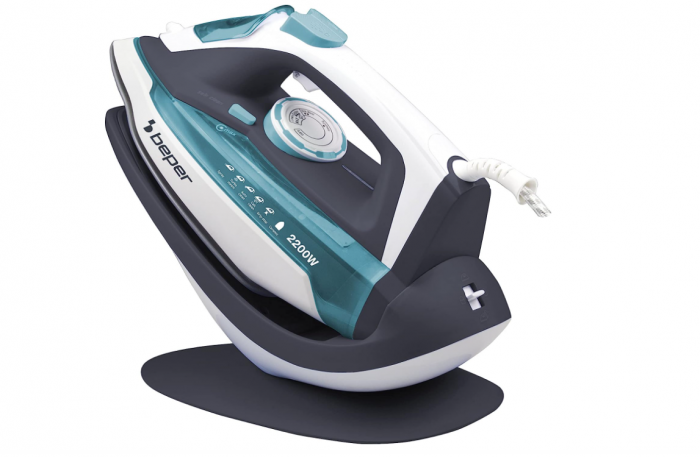 Fier de călcat cu aburi fără fir BEPER 50.161, funcție de autocurățare, anticalcar, antipicurare [3]