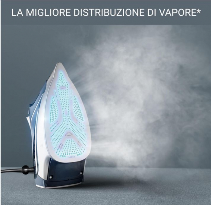 Fier de calcat cu aburi Rowenta DW8215D1 PRO, 2800W, 45g/min, albastru [7]