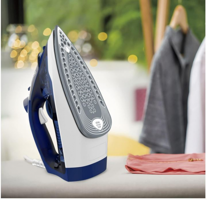 Fier de calcat cu aburi Tefal FV2838 Express, 2400 W, 180 g/min, albastru [8]