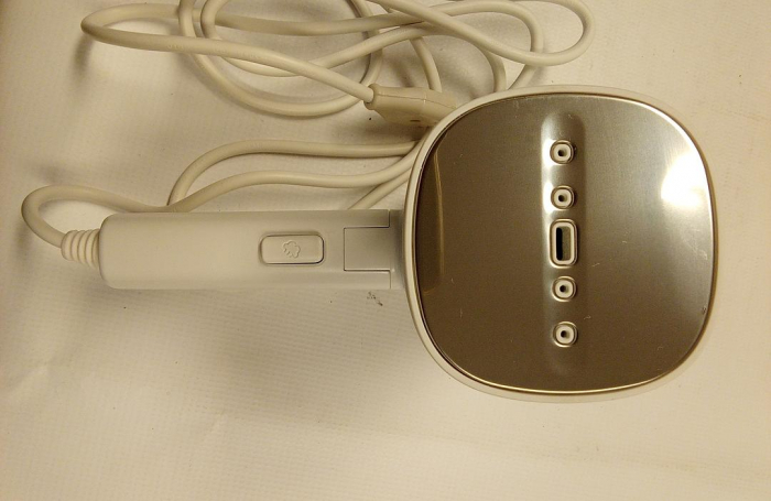 Fier de călcat vertical cu aburi Mioduro, pliabil, 30 g/min, 2000 W, alb [3]