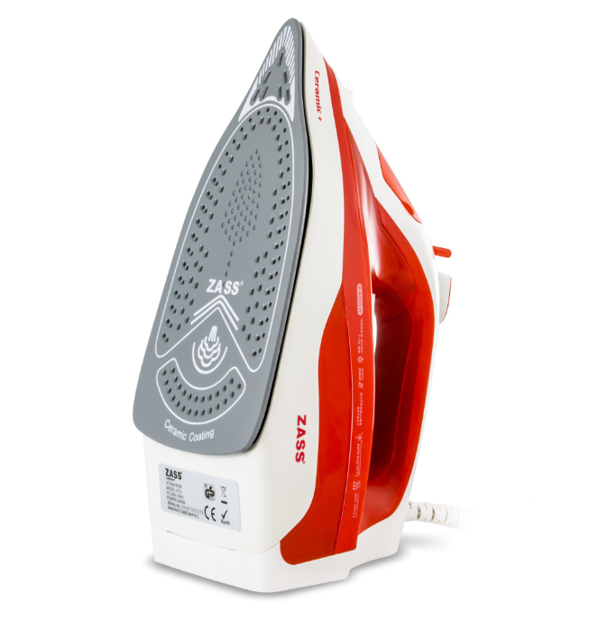 Fier de calcat Zass A 13, 2400W, talpa ceramica, calcare verticala, Jet 140g/min [2]